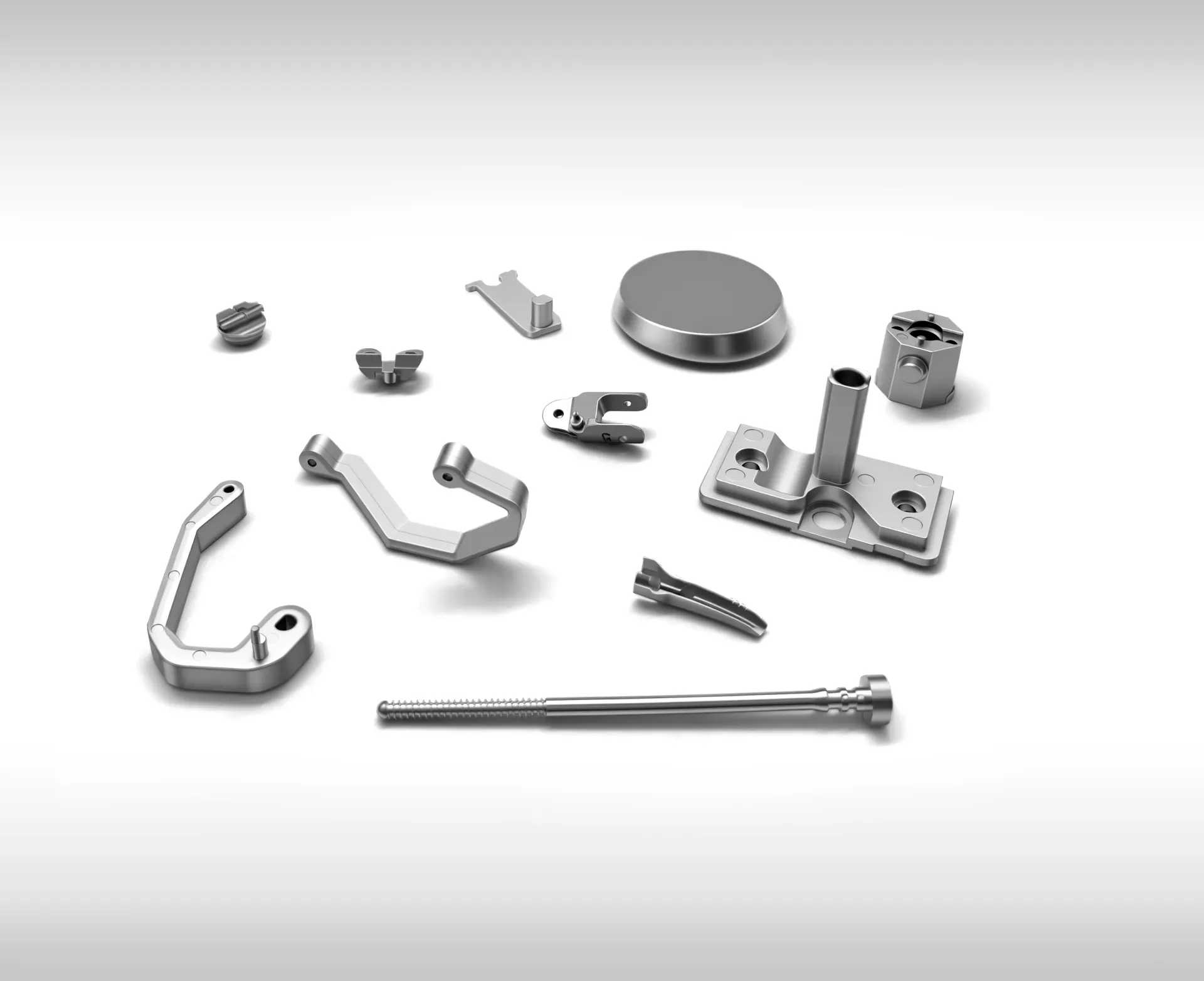 MIM surgical instrument components